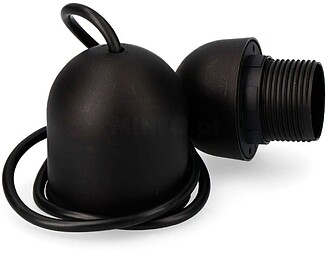 Conjunto de Pendentes Preto G-44311 E27 Comprimento 80cm