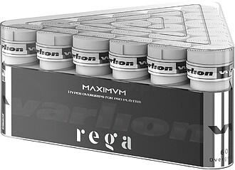 POTE DE 60 OVERGRIPS VARLION REGA MAXIMUM PRISMA - Branco