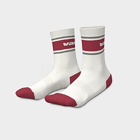 MEIAS VARLION PRO ORIGINAL MEN - Branco/Vermelho 41-45