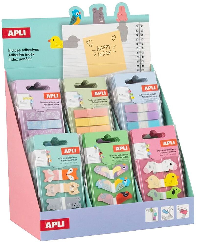 Expositor Tape Flags 48 Blisters Sortidos APL20242
