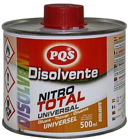 96573 DISOLVENTE NITRO TOTAL LATA 1/2 LT PQS