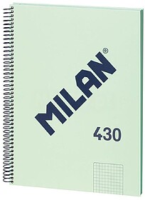 Cadernos Espiral Milan Série 1918 Formato A4 Quadriculado 5...