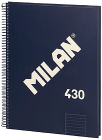 Caderno Espiral Milan Série 1918 Formato A4 Linhado 7mm - 8...