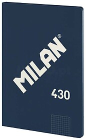 Agenda Milan Série 1918, encadernada, formato A4, quadricul...