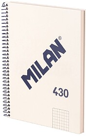 Milan Série 1918 Caderno Espiral Formato A5 Quadriculado 5x...