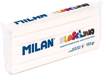 Milan Plasticina 150gr - Base de Amido de Milho - Sem Glúte...