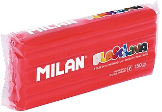 Milan Plasticina 150gr - Base de Amido de Milho - Sem Glúte...