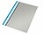 Bolsa dossier esselte plastico com ferragem metalica folio azul 33306 - imagem 1