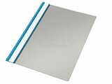 Bolsa dossier esselte plastico com ferragem metalica folio azul 33306