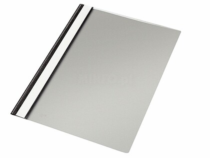 33309 : Bolsa dossier esselte plastico com ferragem metalica folio preto