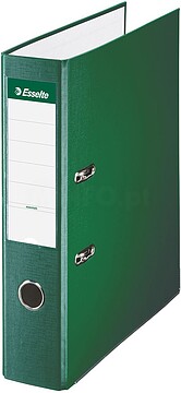 Esselte Arquivo de Alavanca Formato Folio - Lombada 75mm - Capacidade para 500 Folhas - Cor Verde 42302