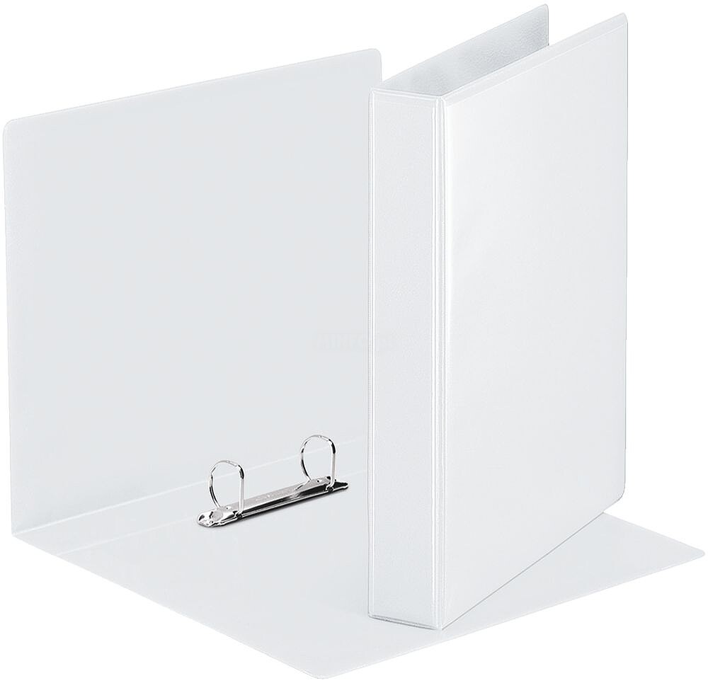 Esselte Pasta Canguru Gama Básica 16mm A4 - Mecanismo 2 Anéis Redondos - 2 Bolsos Exteriores - Cor Branca 49720