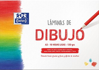 400151294 : Papel de dibujo oxford din a3 liso 130 gr sobre ...