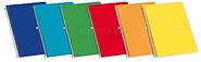 Caderno Espiral Enri Capa Mole 8º 4x4 80 Folhas - Design Compacto - Capa Flexível - Quadriculado 4x4 - 80 Folhas - Cores Sortidas 100302802