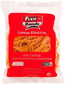 08616 GOMAS ELÁSTICAS FIXO BOLSA 100 GR. 2MMX12CM