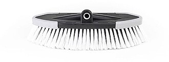 G-77440 : 77440 ESCOVA LAVACOCHES 208 BORDA Branca ROSCA MET...