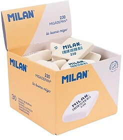 Milan 230 Borracha Rombóide - Migalha de Pão - Borracha Si...