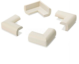 66502 PROTECTOR DE CANTOS AMORTECIDO Branco (BLISTER 4 UNIDA...