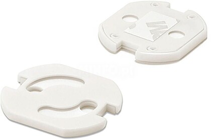 66525 PROTECTOR GIRATÓRIO Adesivo PARA ENCHUFE Branco (BLISTER 6 UNID) INOFIX
