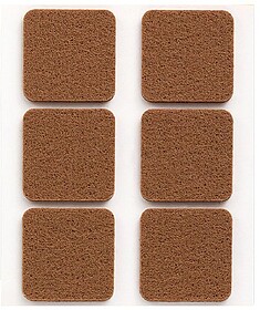 66725 PACK 6 FILTROS MARROM SINTÉTICOS ADESIVOS 31X31MM PLA...
