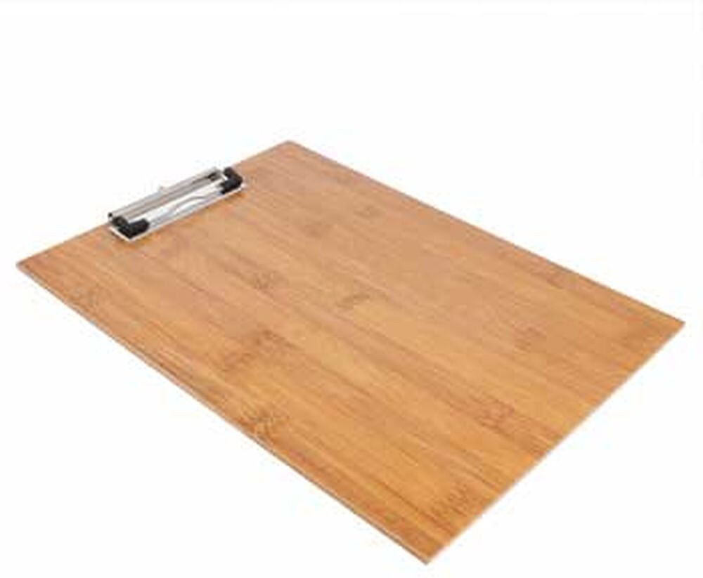 Porta Menus c/Clip Bambu 22,9x31,8x0,4cm 1un 69522349