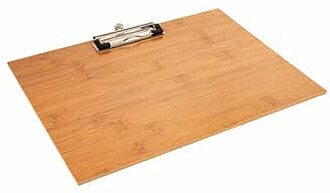 69522825 : Porta Menus c/Clip Bambu 31,8x22,9x0,4cm 1un