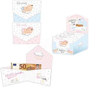 37976 : ENVELOPE PARA NOTAS ARGUVAL FECHO BEBE PRATA MODELOS...