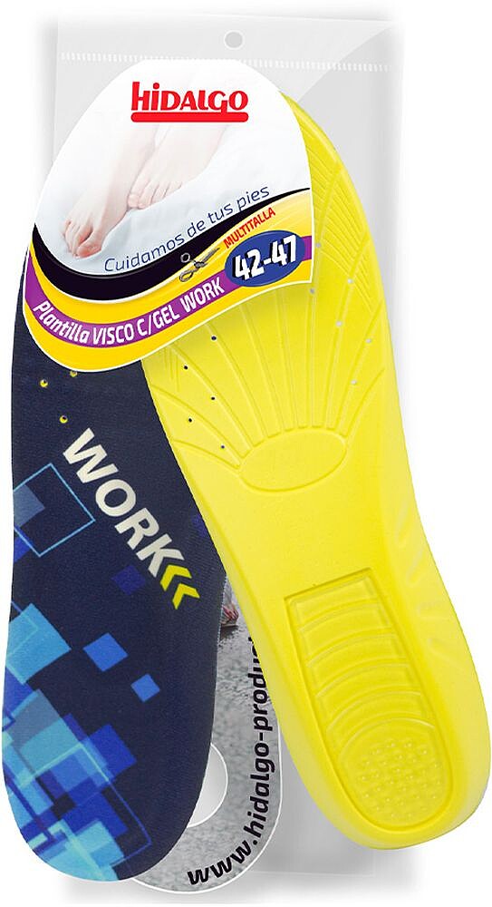 Palmilhas Work Visco com Gel T. 42 - 47 73214