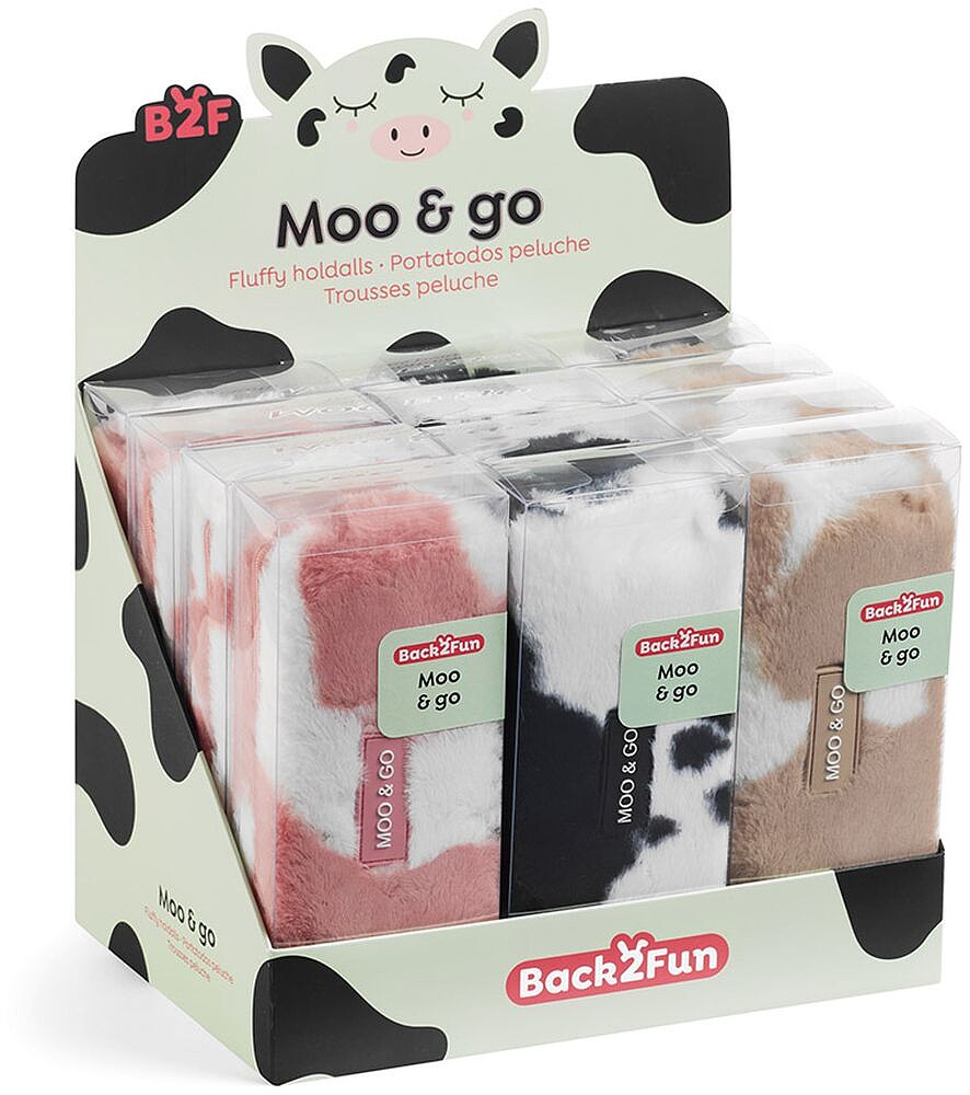 Estojo Peluche Moo/Go Expositor 12un B2F19398