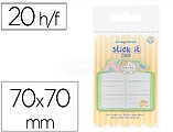 Porta-Clips de Plastico Quadrado 8841