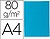 100 x Subcarpeta papel liderpapel din a4 celeste intenso 80g/m2 SC52 - imagem 1
