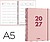 Agenda de escritório liderpapel 2027 espiral basic semana à vista a5 bilíngue papel 60g fsc design 6 - imagem 1
