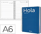 Agenda de escritório liderpapel 2027 espiral classic dia/página a6 bilíngue papel 70g fsc design 2