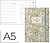 Agenda de escritório liderpapel 2027 encadernada kea dia/pagina a5 bilíngue papel 70g fsc design 2 - imagem 1