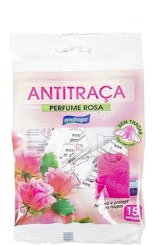 Inseticida Anti-Traça Pétalas de Rosa 1,5g Inseticida Anti-Traça Pétalas de Rosa 1,5g