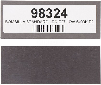 00033 IMAN PARA ETIQUETAS ESTANTERIA 10X4CM