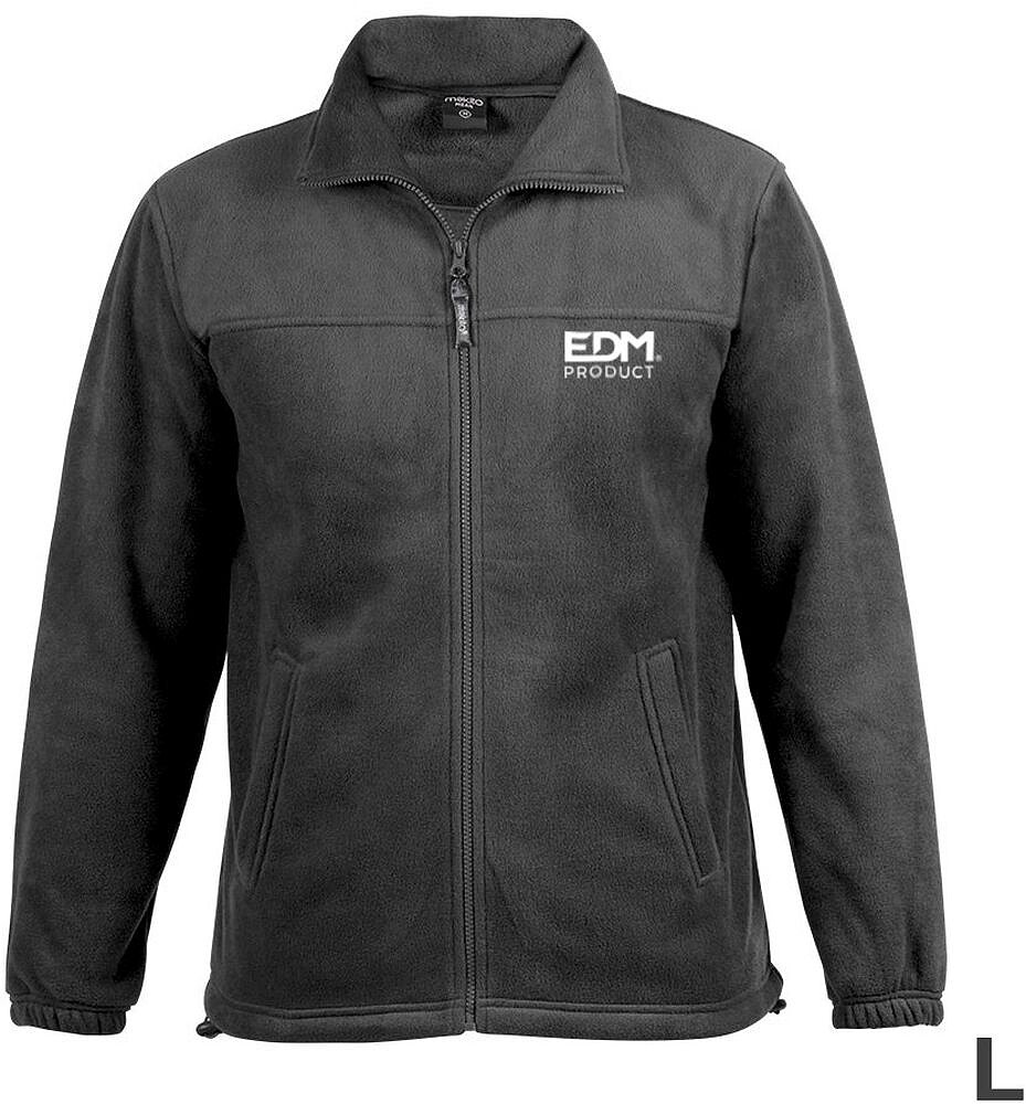 Colete Polar de Fleece 280g/m² com Fecho Edm Tamanho-L G-00517