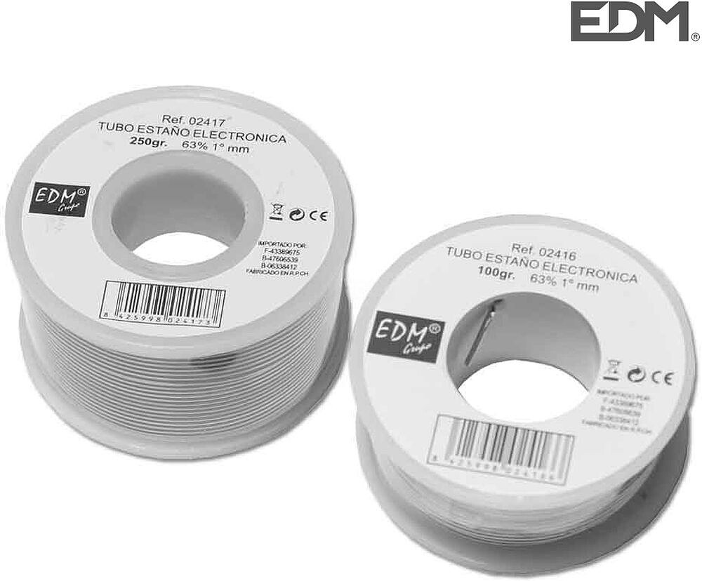 Carrete Estanho 100 gr. 63% 1m/m