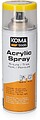 Tinta acrílica em spray ral 1021 amarelo cádmio, acabamento brilhante, 300 ml G-25309