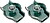 Suporte de Cabo Plano Simples SJT03, 3 mm, Galvanizado, Blister 2 unid 86355 - imagem 1