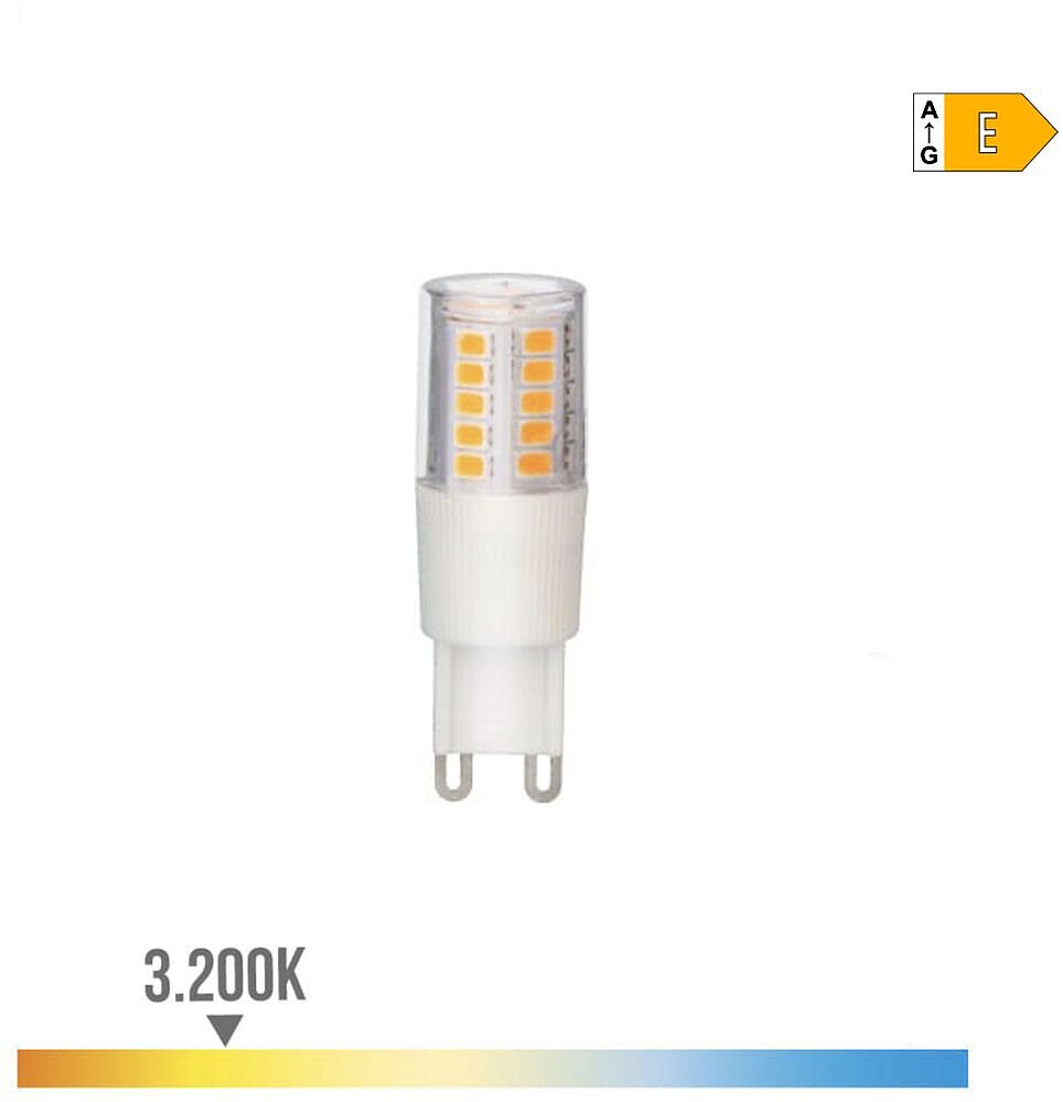 Lâmpada LED G-9 5,5W 3200K 230V 650LÚMENS com Base Cerâmica Edm