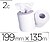 Rolo de papel seca-maos,199 mm x135 mt - mandril 76 diametro 197 mm 10340404 - imagem 1