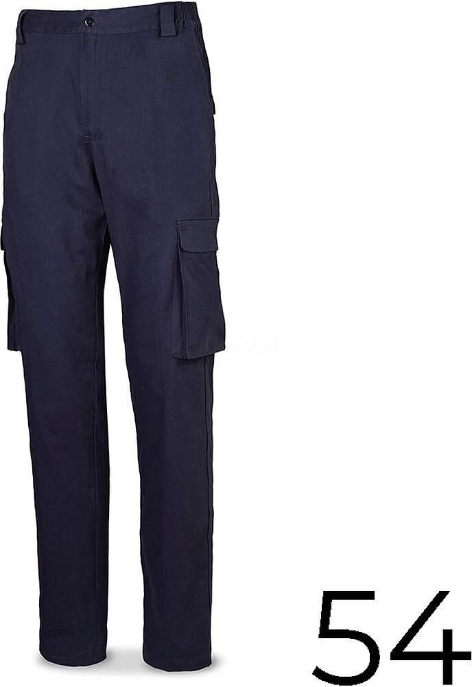 Calça Strech 98% Algodão 2% Elástano 240g. Azul Marinho Tamanho 54 588PBSAM/54 MARCA G-82187