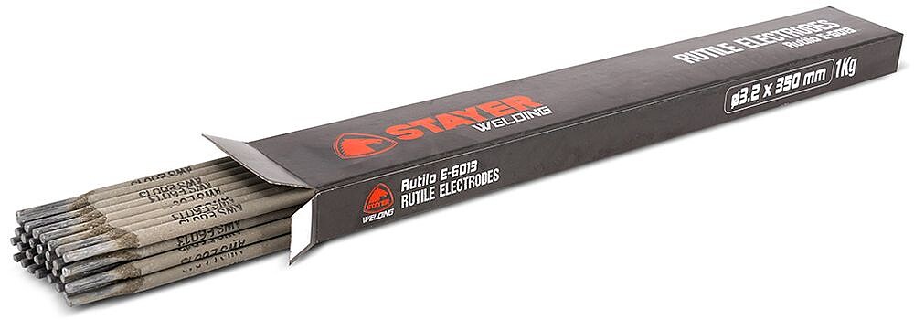 Eletrodo Rutilo E-6013 Ø3.2 x 350 mm, CAIXA 1 kg. G-82953 : 82953