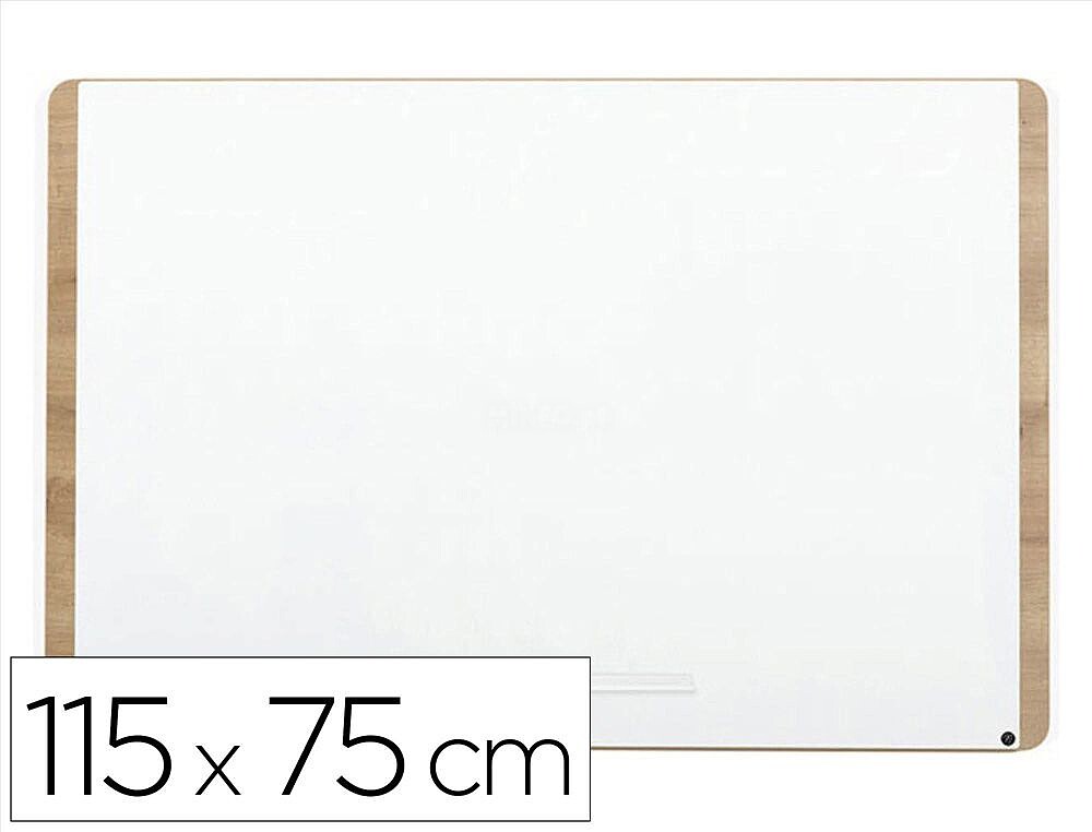 Quadro branco rocada magnético lacado natural 115x75 cm NAT6420