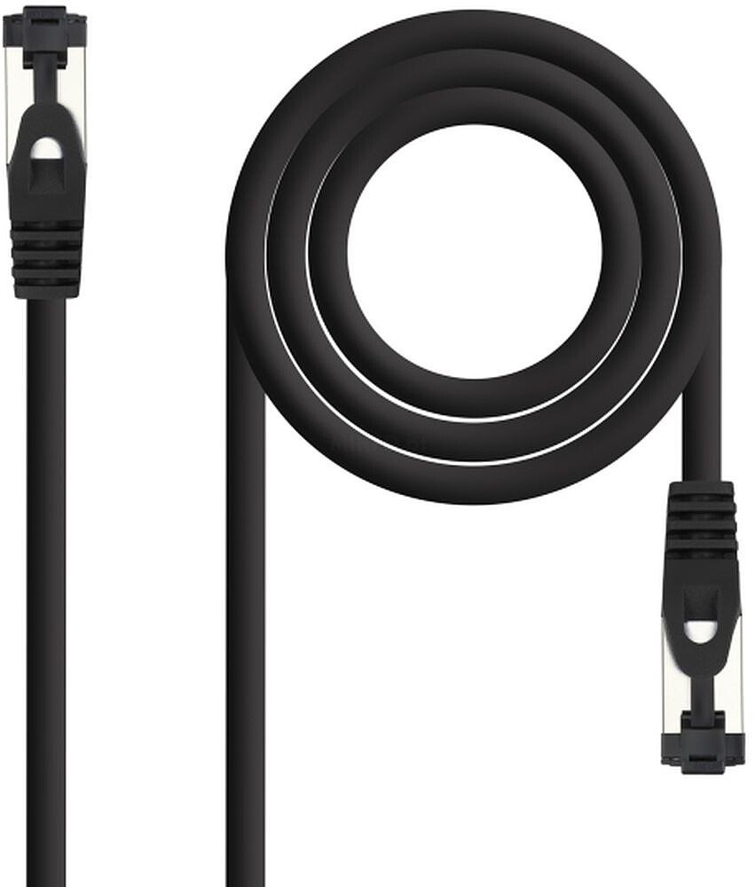 Nanocable Cabo Red Latiguillo Cat.8.1 2Ghz LSZH SSTP AWG26 - Comprimento 3m - Cor Preto 10.20.2003-BK