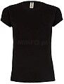 T-Shirt Mulher Algodão 155g Preto Tamanho M T-Shirt Mulher Algodão 155g Preto Tamanho M