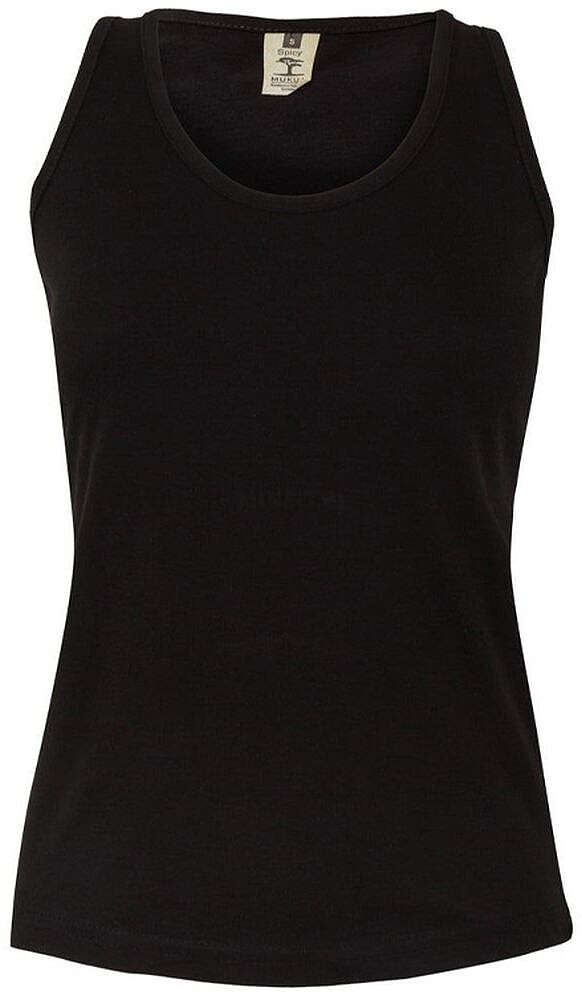 Top Alças Mulher 100% Algodão RingSpun 155g Preto Tam.M 6308221