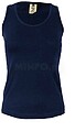 Top Alças Mulher 100% Algodão RingSpun 155g Navy Tam.L 6308228