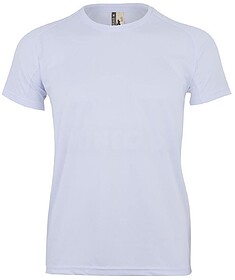 6308214 T-Shirt Adulto 100% Poliéster Bird Eye 130g Branco ...